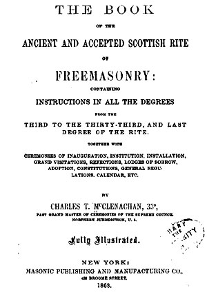 The Book of the Ancient and Accepted Scottish Rite of Freemasonry